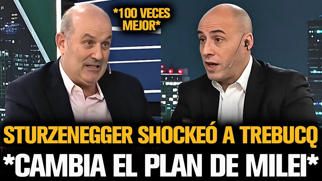 STURZENEGGER SHOCKEÓ A TREBUCQ CON EL NUEVO PLAN DE MILEI EN EL ESTADO