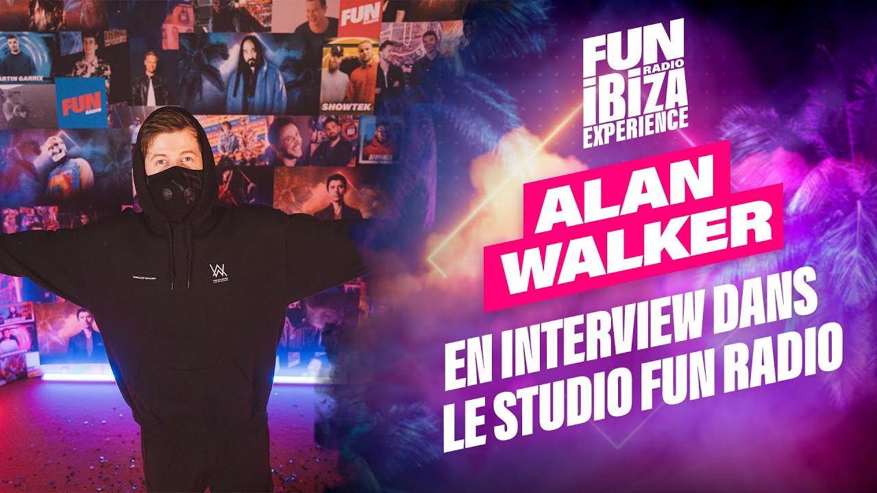 Alan Walker en interview dans Le Studio Fun Radio