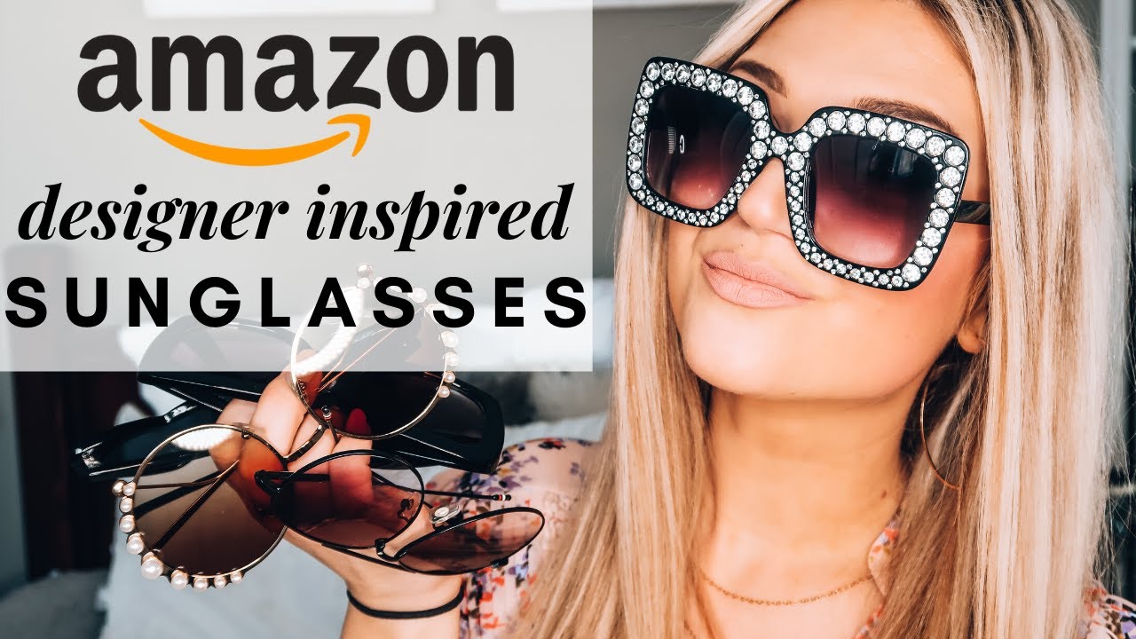 BEST AMAZON DESIGNER INSPIRED SUNGLASSES || KIKI MORABITO