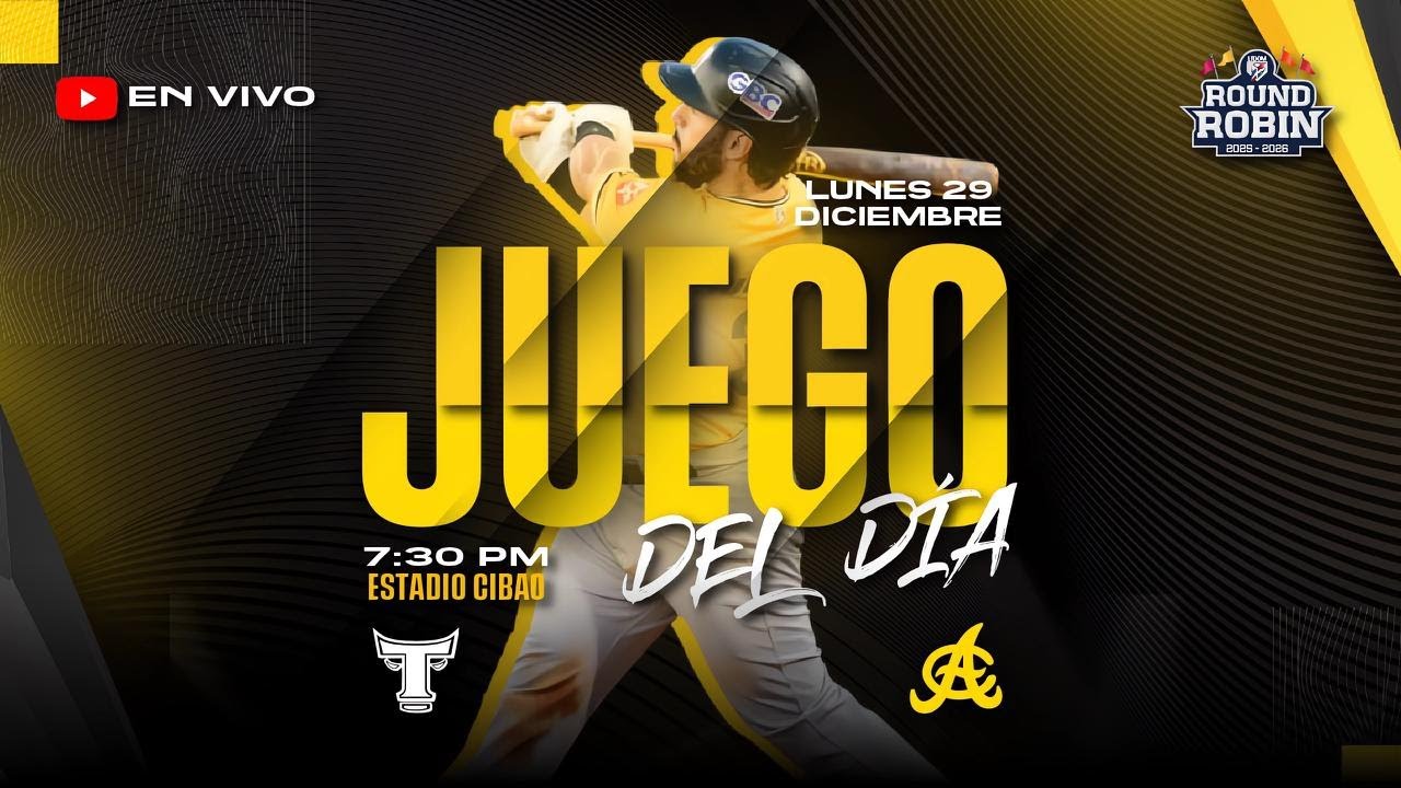 TOROS DEL ESTE VS ÁGUILAS CIBAEÑAS | ESTADIO CIBAO | 29 DE DICIEMBRE