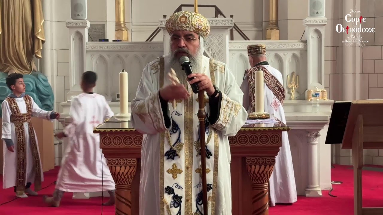 Paskha et Liturgie du Jeudi Saint en présence de Mgr Anba Marc - 17/04/2025