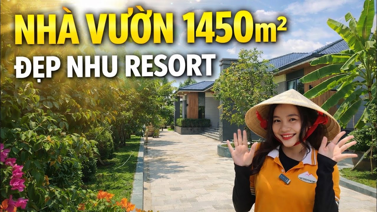Tập 3883 | Choáng Với Nhà Vườn 1450m² Đẹp Như Resort – Gần TP.HCM
