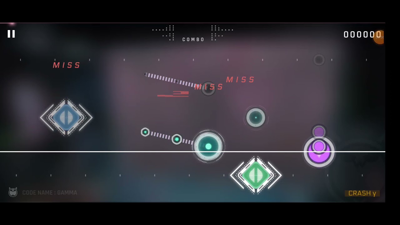 #cytus2 CODE NAME : GAMMA (CRASH γ) chart view