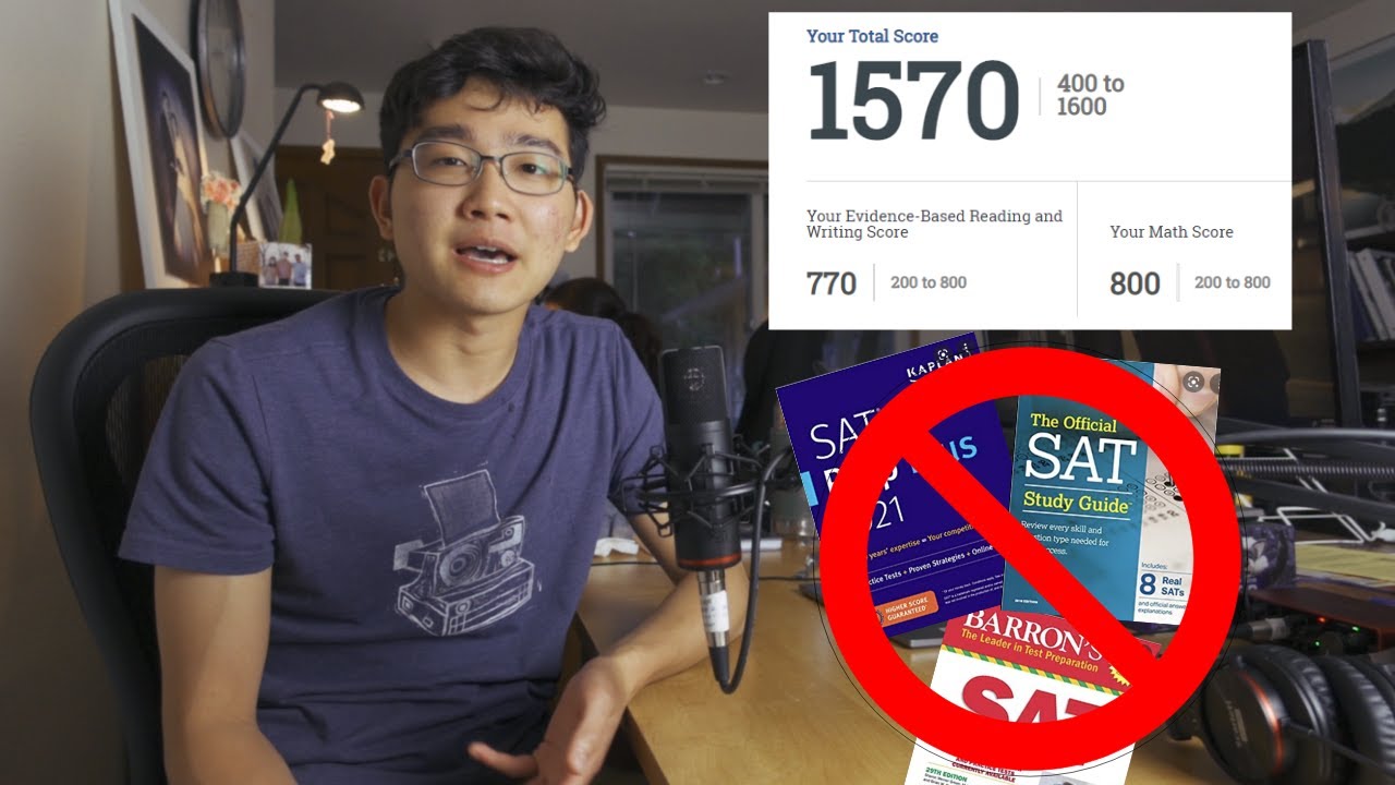 How to score ABOVE 1500 on SAT WITHOUT Test Prep Books or Tutoring