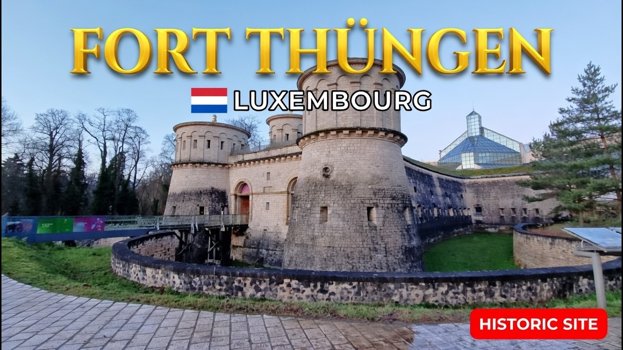 Luxembourg - Fort Th&uuml;ngen