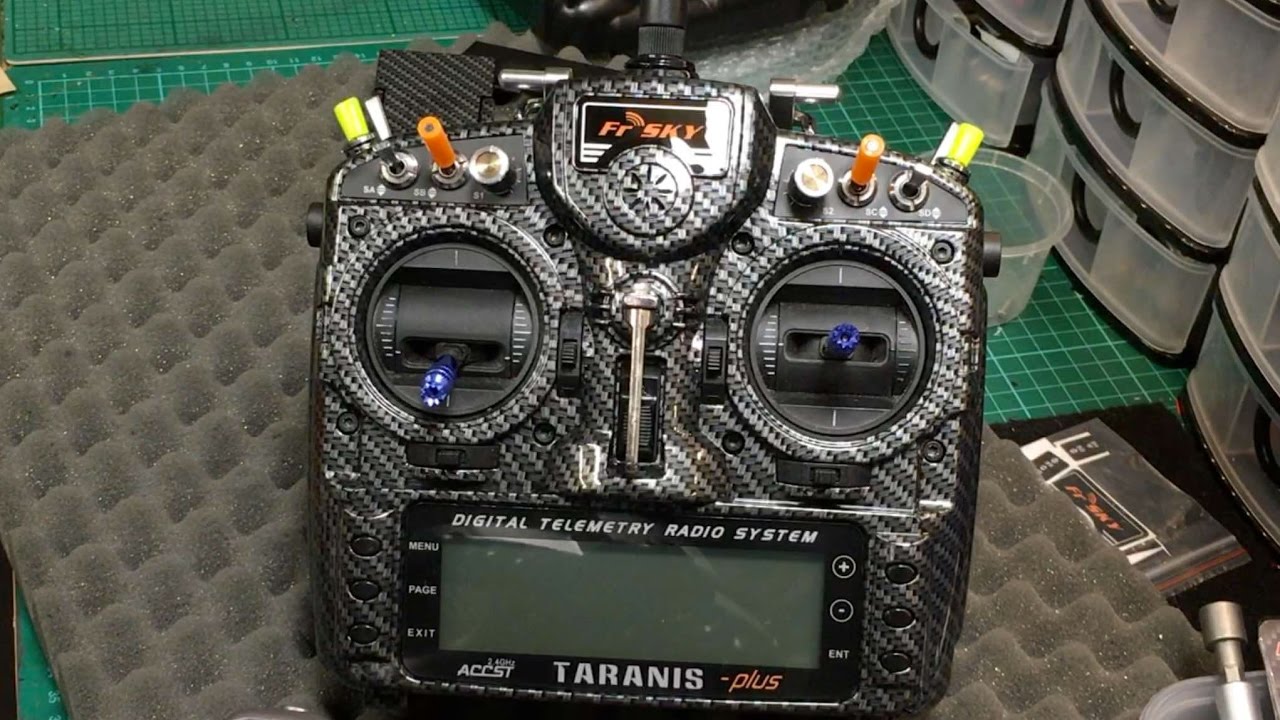 Taranis Case Change with antenna & speaker mods