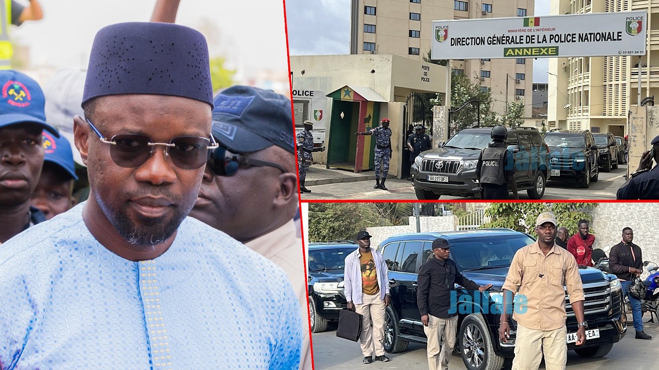 Direct • Suivez la visite d’Ousmane Sonko à l’Ecole nationale de Police