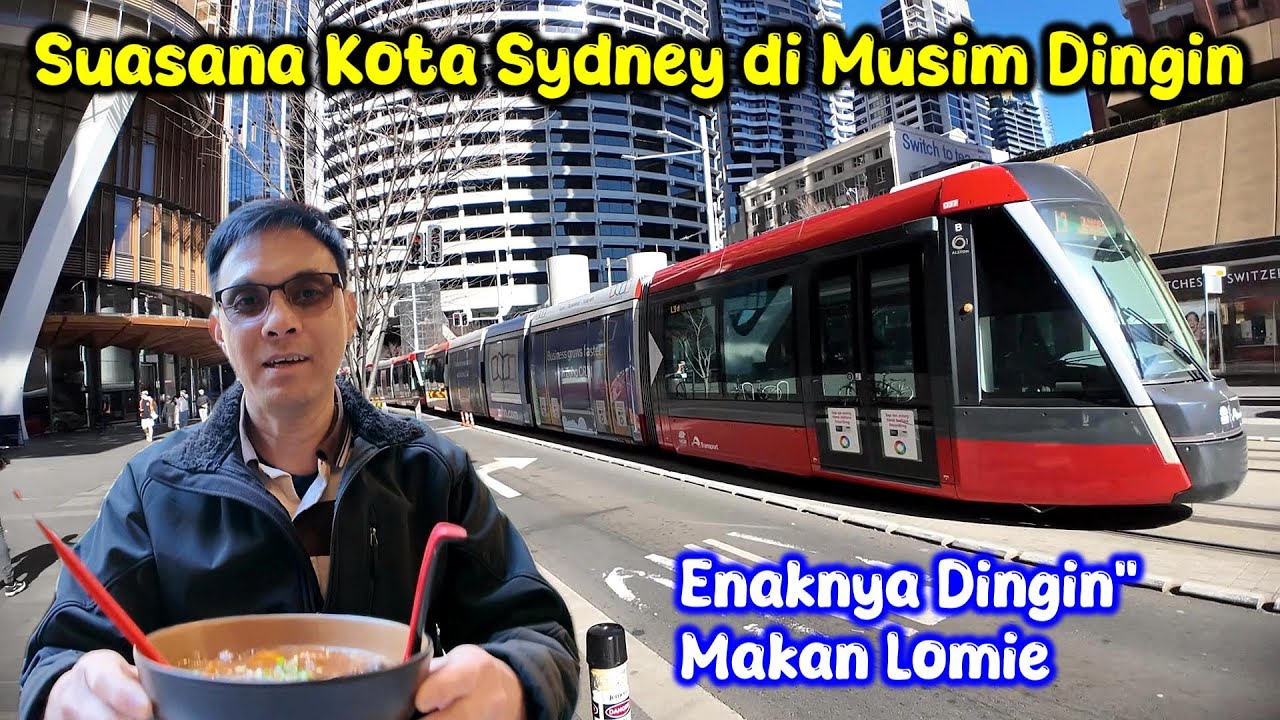 Makan Lomie di Musim Dingin di Sydney + City Walk