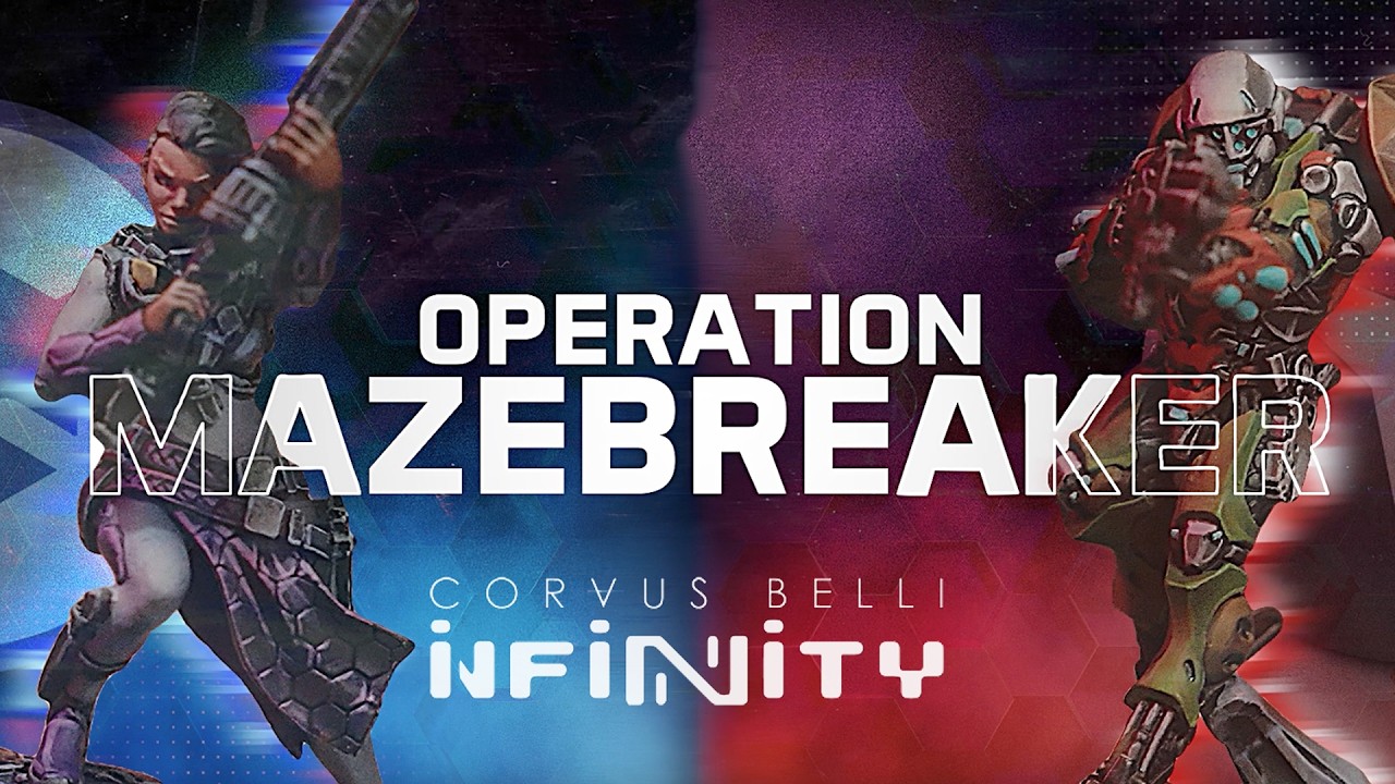 Operation Mazebreaker battle report | Infinity x Vanguard Tactics