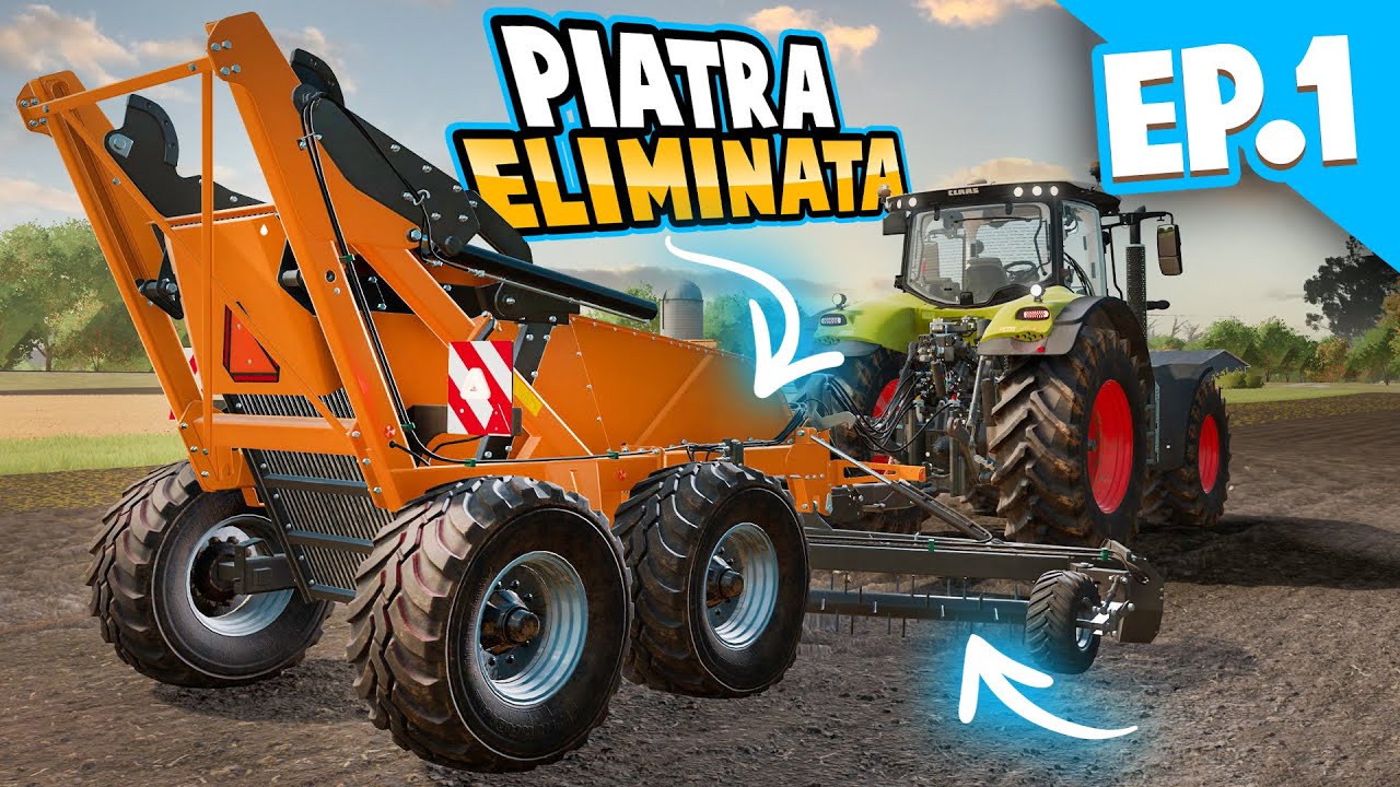 AM INCEPUT MUNCA LA PRIMA MEA FERMA IN FARMING SIMULATOR 22! Ep.1