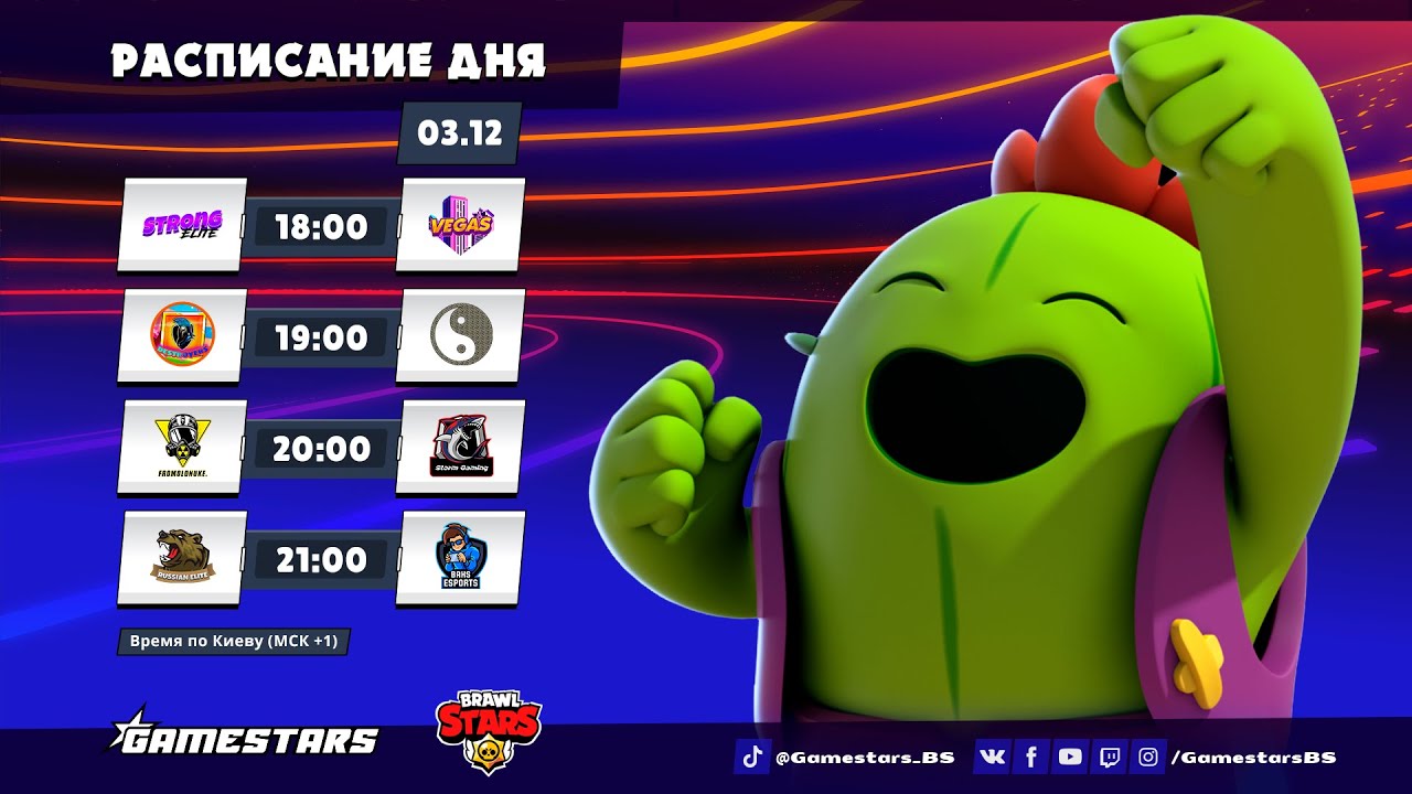 Gamestars Brawl Stars: Team Battle Pre-Season | Финал | День 1