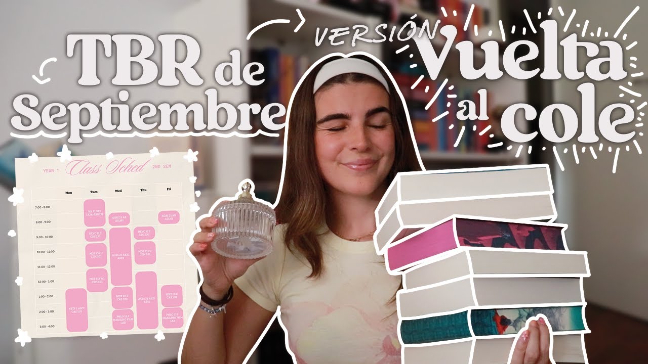 TBR de SEPTIEMBRE🍂📖 versión VUELTA al COLE⏱️