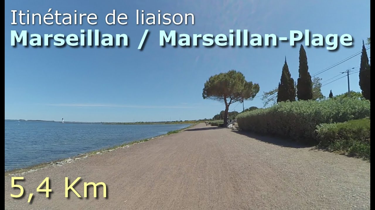 Marseillan  / Marseillan Plage (Vélo, marche, course à pied)