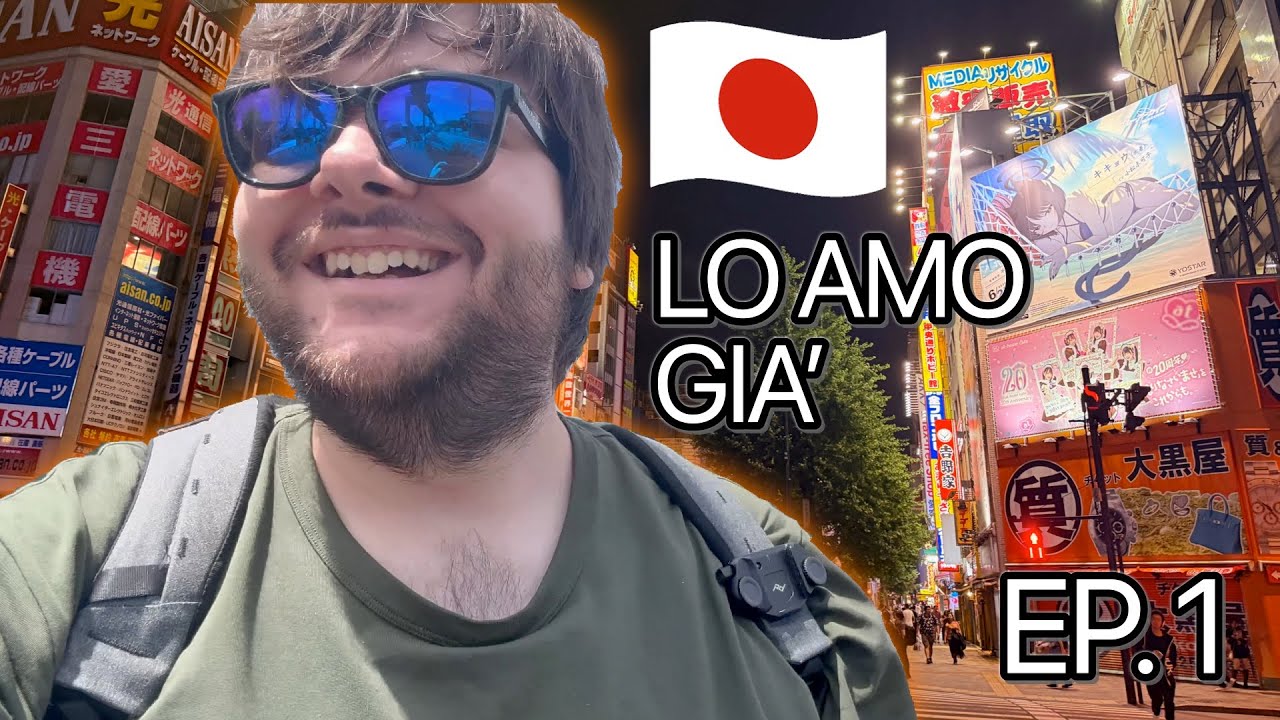 Il mio primo Viaggio in GIAPPONE! (Akihabara, Tokyo e Asakusa) - 🇯🇵 Ep. 1