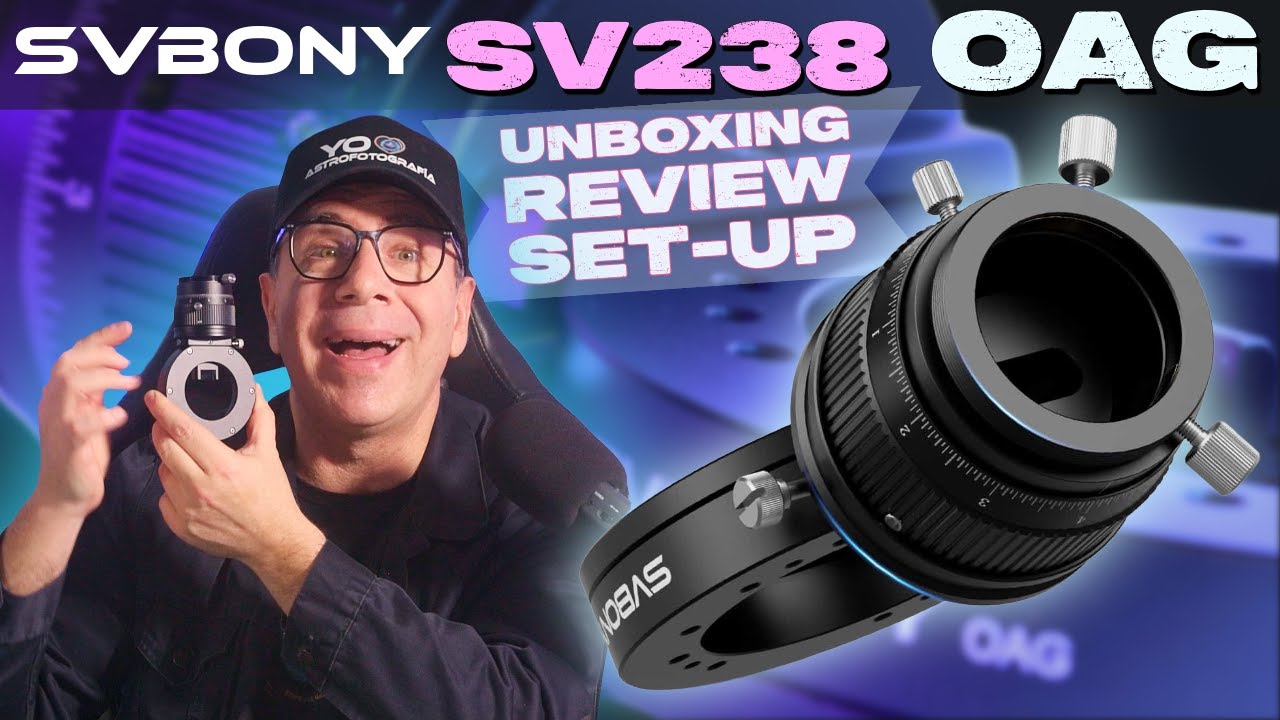 👉 SVBONY SV238 OAG 😲 El Autoguiado MÁS ESTABLE para Astrofotografía | ¡Unboxing, review y montaje!