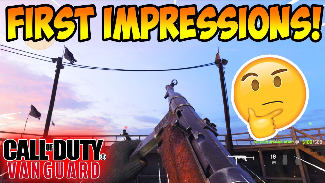 Call of Duty Vanguard Alpha First Impressions!