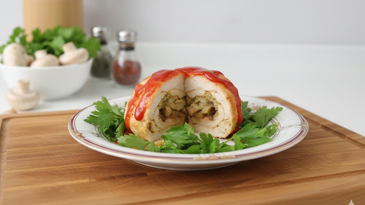 The Ultimate Mushroom & Cheese Stuffed Chicken | A Delicious Recipe That Can HelpLose Up to 10 Kilos
