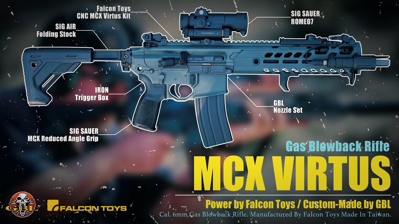 【Airsoft ＃141】SIG MCX VIRTUS GBBR by Falcon Toys GBL MWS System | 等不下去還是衝了...