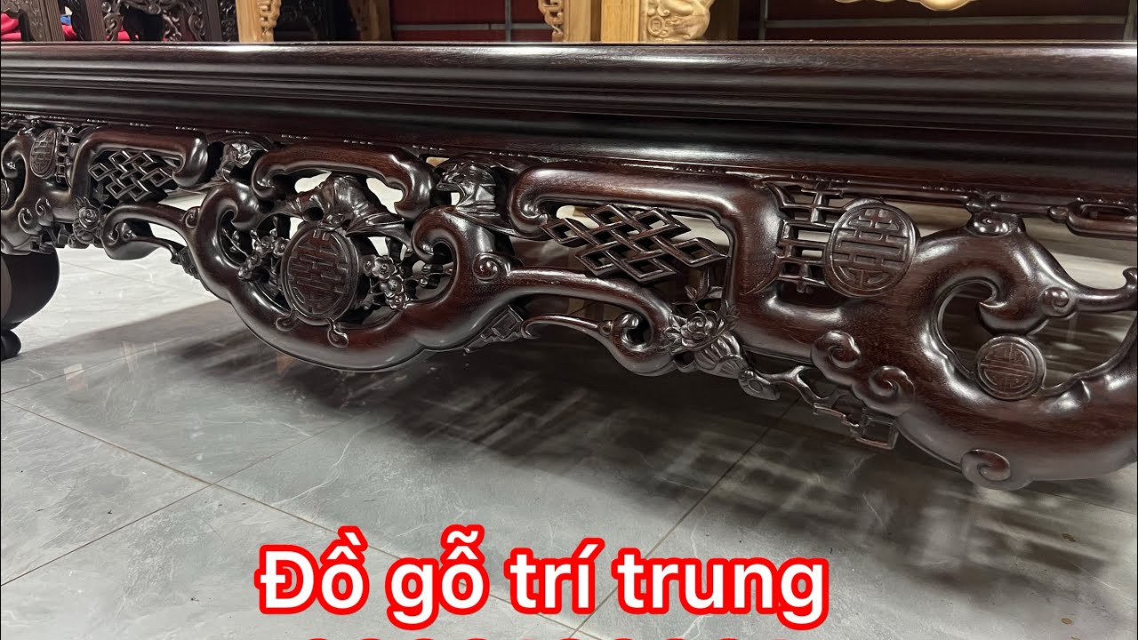 Sập ngũ phúc kim tiền 1m7x2m1_lh 0368180381_đồ gỗ trí trung