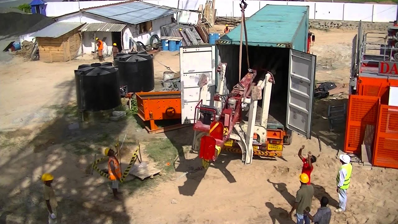 Time - Lapse of destuffing container