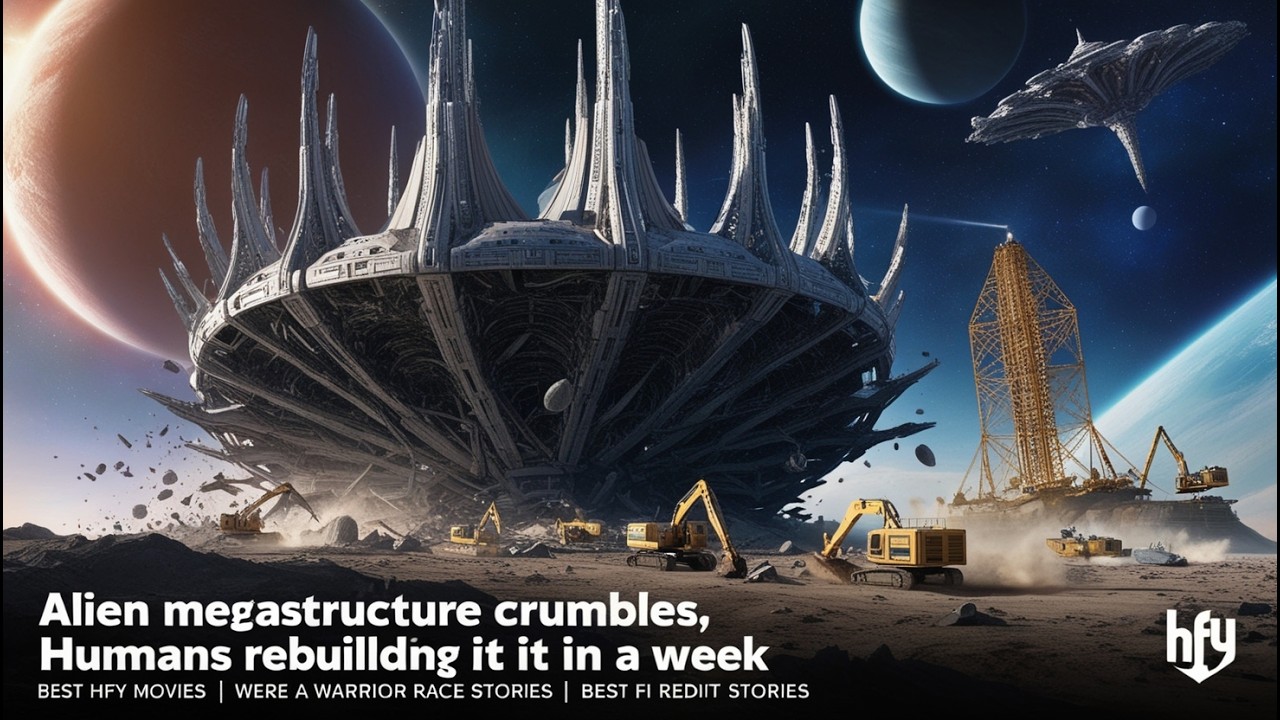Alien Superstructure Collapses, Humanity Restores It in Days | Sci-Fi Ascend