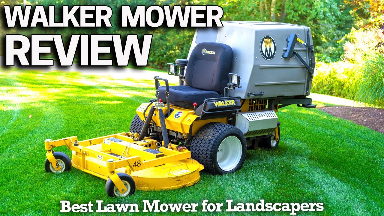 Walker T25i Lawn Mower Review & Make Money