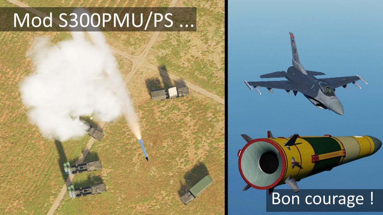 Des SAM monstrueux... Anti-aérien/Anti-ballistique, le mod S300 pour DCS !