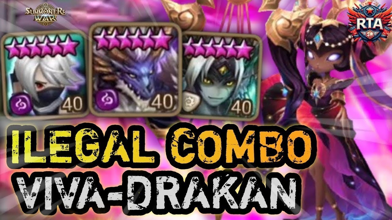 WTF 1 VS 1! DARK DRAKAN WARRIOR WITH VIVA-HAN-LUCIFER