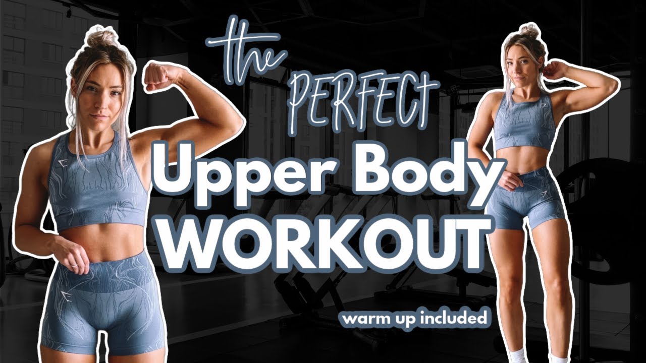 The Perfect Upper Body Workout + Gymshark Haul Mercury & Apex Collections!