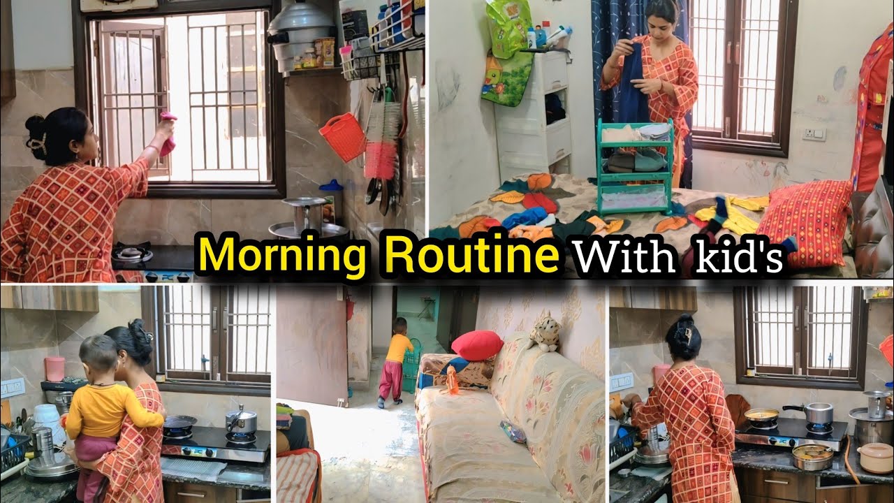 Meri Morning Routine With Baby | Real Indian Mom Daily Vlog#morningroutine #indianmom #dailyvlog