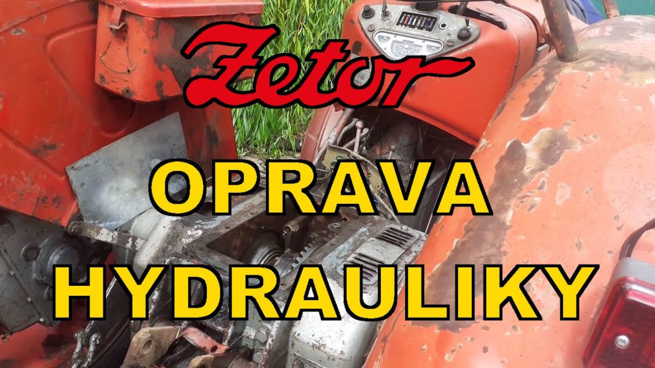 ZETOR 3511 - Přetěsnění pístu hydrauliky