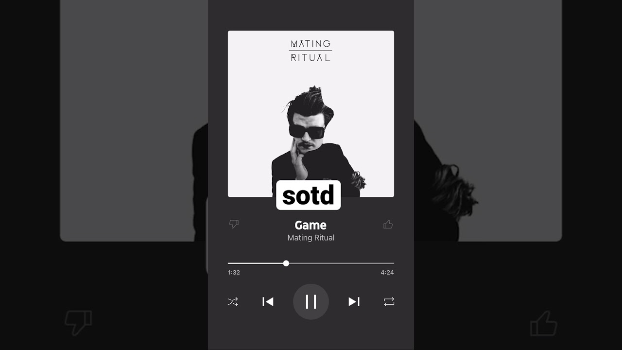 Song of the Day, September 16 2022: Game- Mating Ritual #songoftheday #sotd #friday