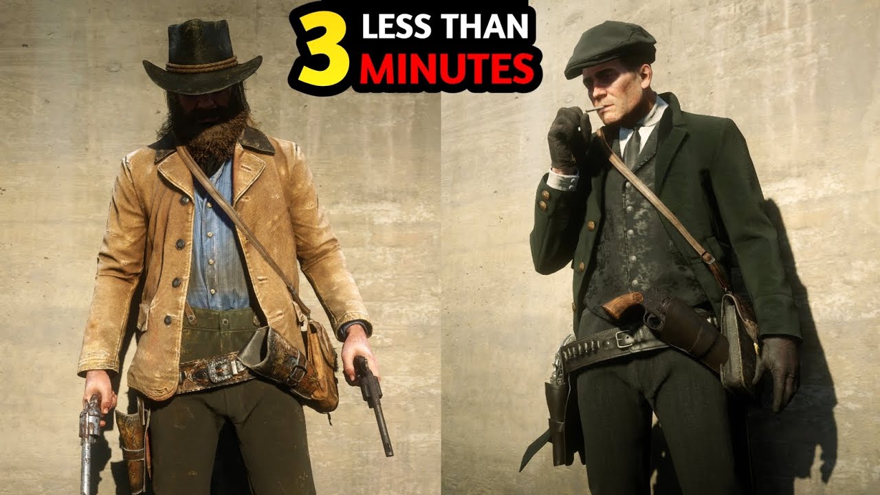 Самый крутой наряд всего за несколько шагов — RDR2