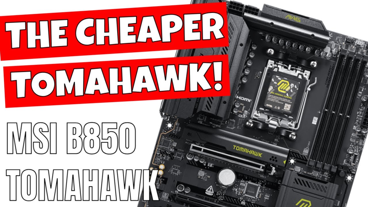 MSI MAG B850 Tomahawk WiFi 7 — ДЕШЁВАЯ материнская плата Tomahawk