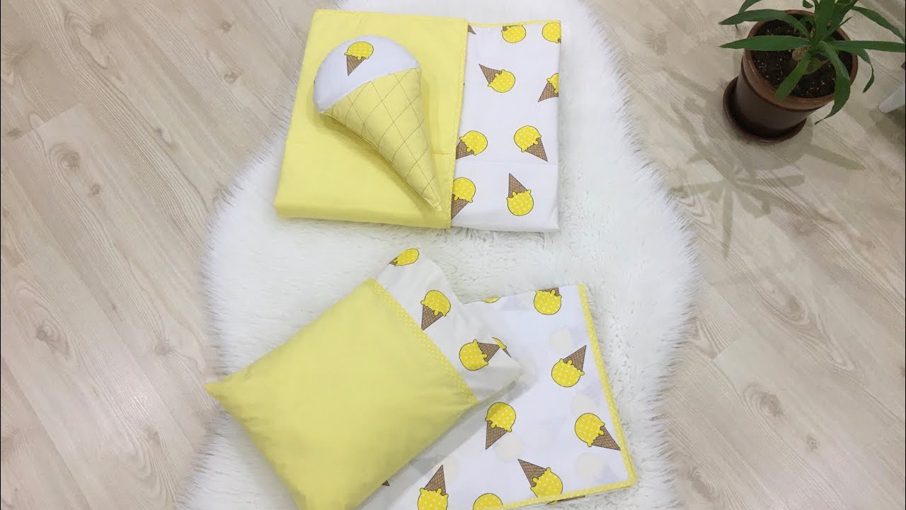 Making a Baby Comforter Set (Baby Sleep Set) 🌼