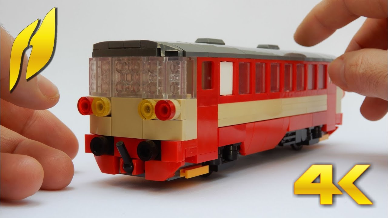 How to Build the ČSD Class M 152.0 / 810 (MOC - 4K) #railways #810 #czech #czechoslovakia #train