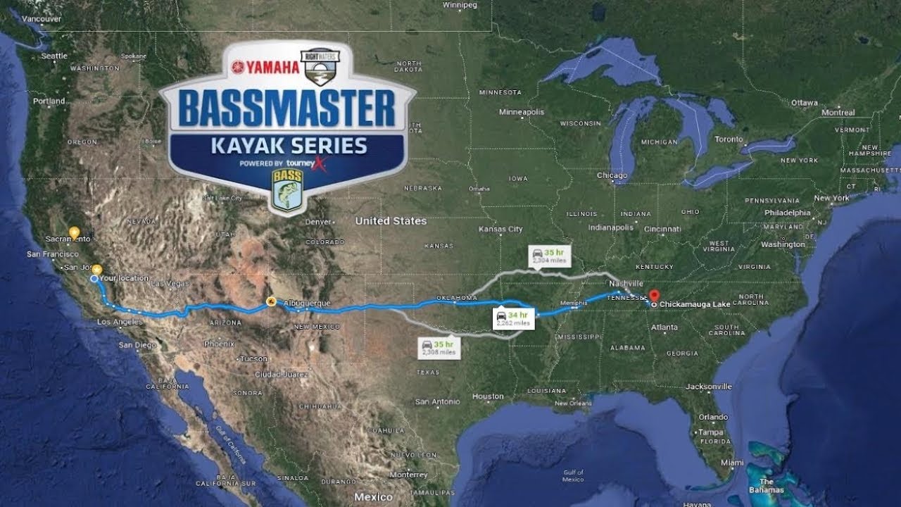 Bassmaster Kayak Classic на озере Чикамауга (тренировка для турнира)