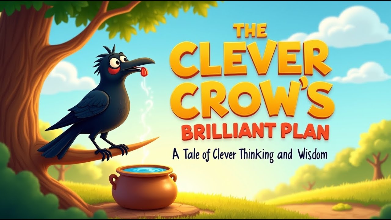 The Clever Crow’s Brilliant Plan | Moral Story for Kids | Story Garden Kids