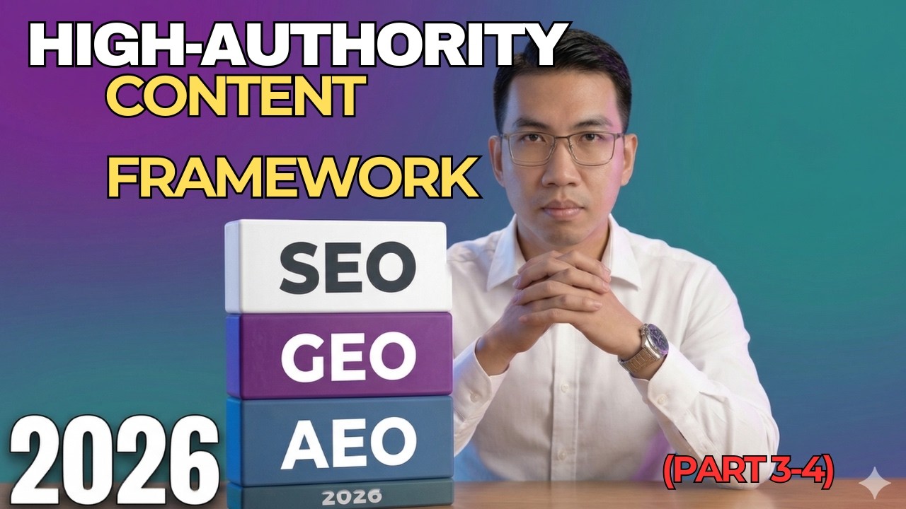 SEO vs AEO vs GEO | High-Authority Content Framework (Part 3_4)