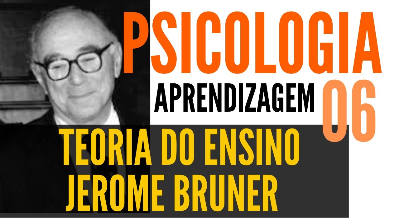 TEORIA DO ENSINO: JEROME BRUNER - PSICOLOGIA DA APRENDIZAGEM 06