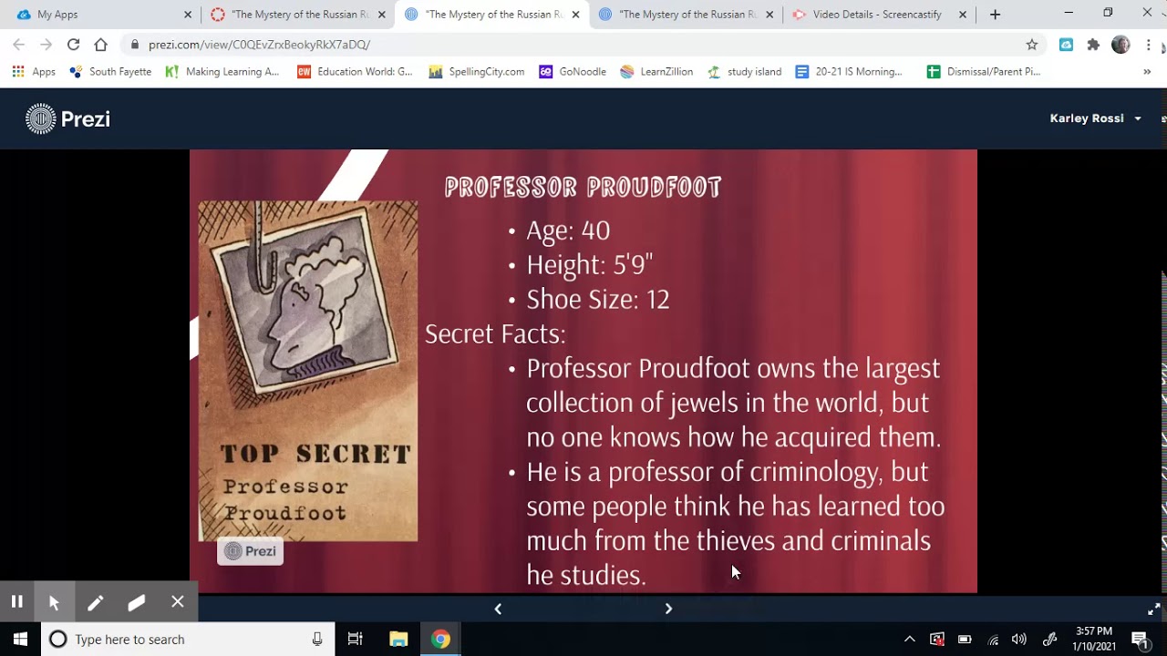 The Mystery of the Russian Ruby