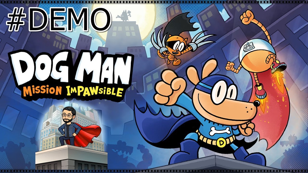Dog Man: Mission Impawsible (Nintendo Switch) #Demo  - Jogo Simples, Porém Divertido?