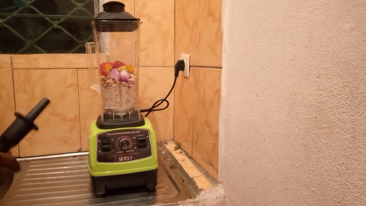 HOW TO USE YOUR BLENDER (Sinbo 1800wats) SO YOU DONT SPOIL IT