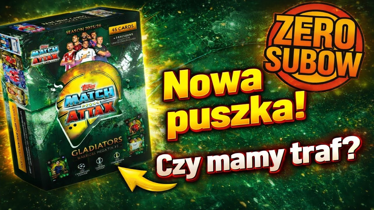 Pierwsza potyczka z Match Attax!!! Czy coś trafiliśmy?