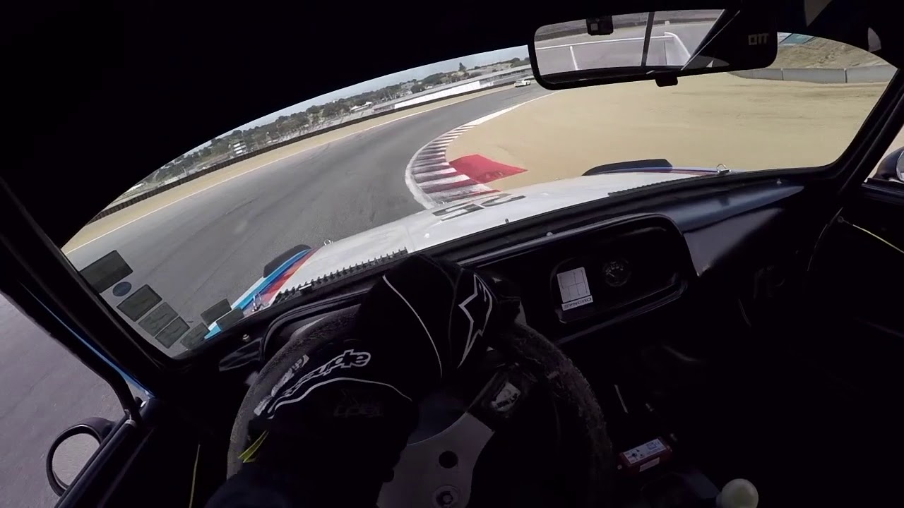 1975 BMW 3.0 CSL — Laguna Seca Onboard Pure Sound, 2018