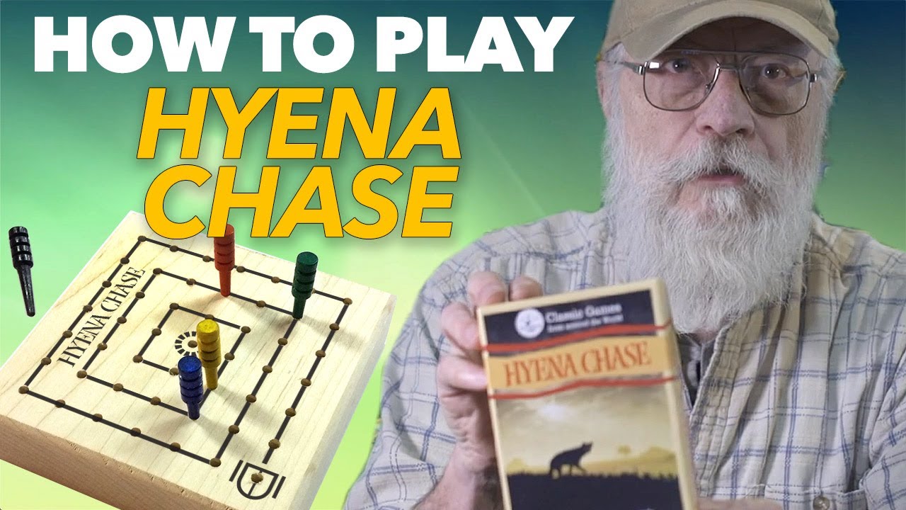 Play Hyena Chase, a strategic board game from Sudan for two to four players.