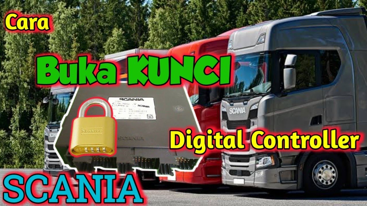 Cara lock and unlocking controller scania