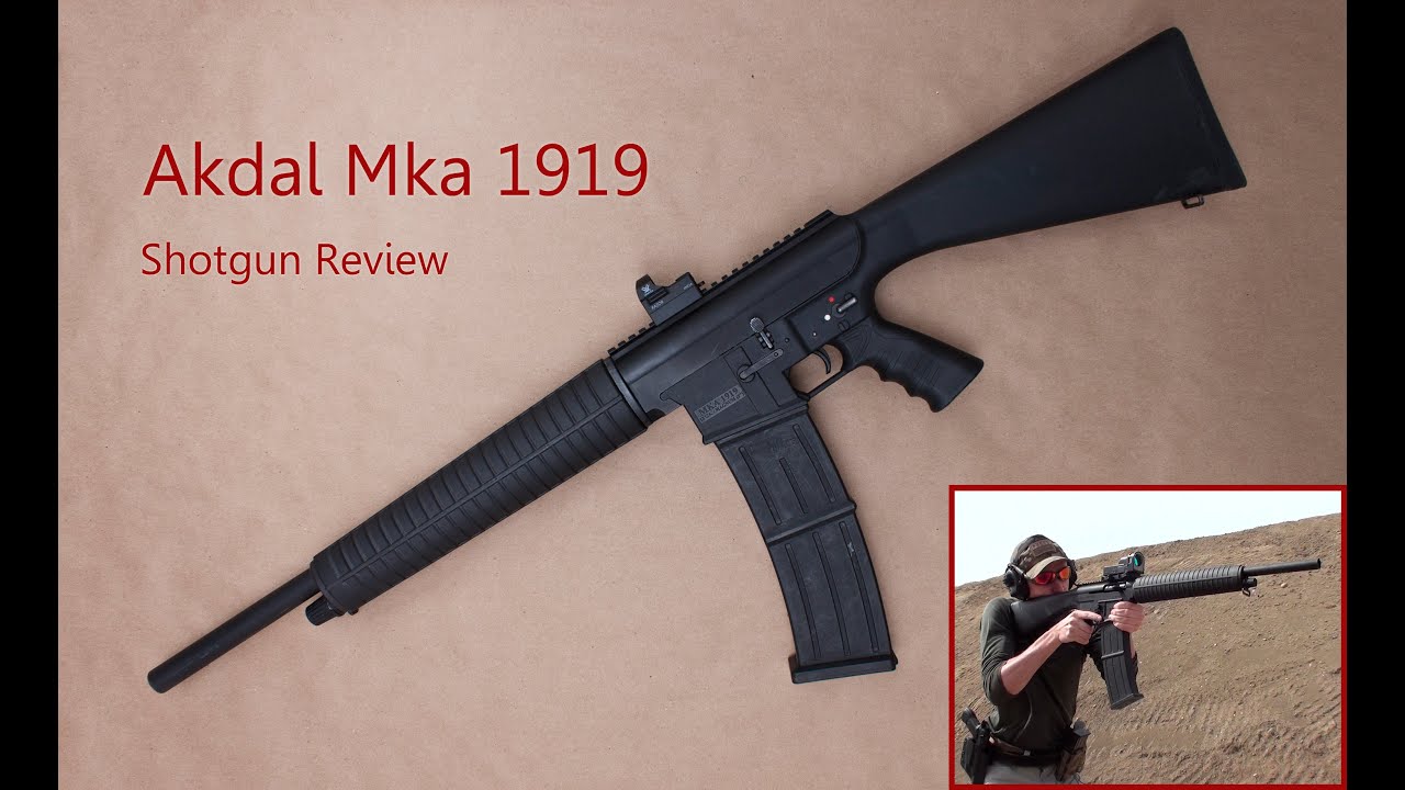 Akdal MKA 1919 Review: Semi-Auto Box-Fed 12-Gauge 3-Gun Goodness