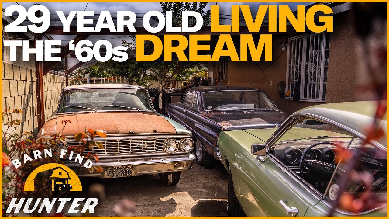 29 Year old LIVING the '60s DREAM in 2024: Resurrecting Rare Fords | Barn Find hunter