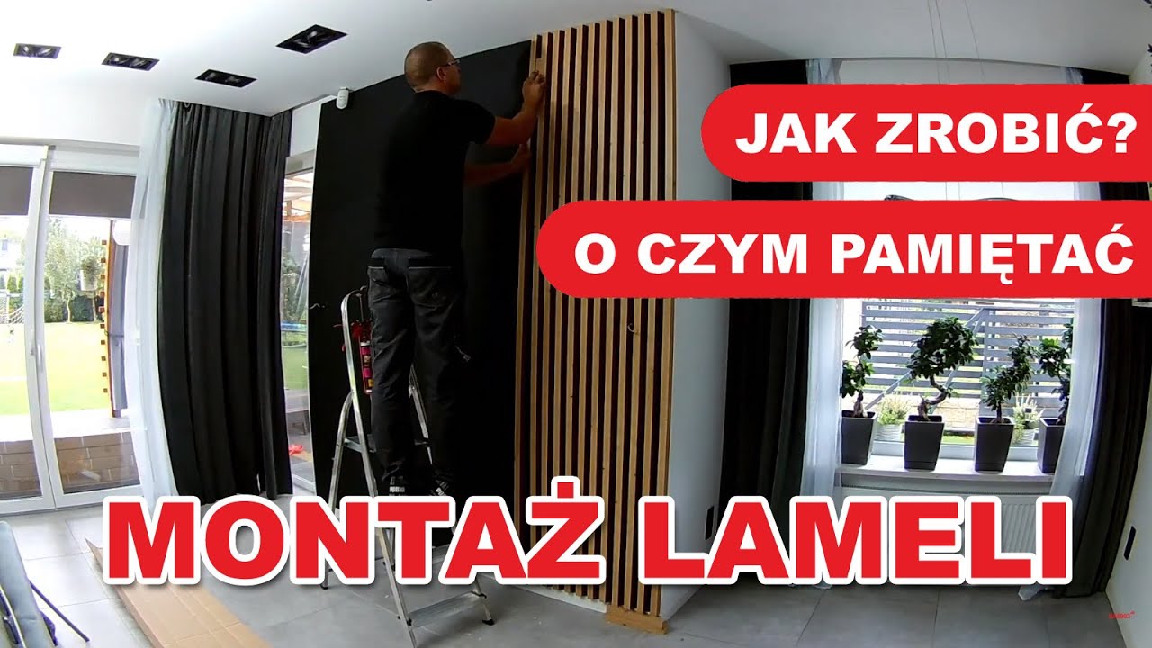 🔨 Montaż lameli drewnianych - Jak samodzielnie zrobić?